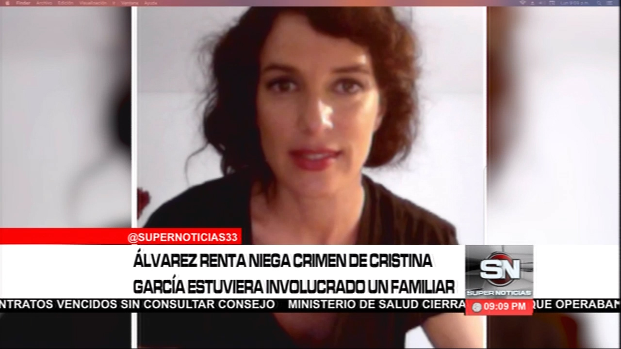Alvarez Renta niega crimen de Cristina García estuviera involucrado un ...
