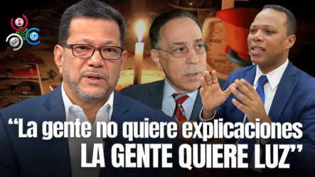 Germán Marte Resalta Problemática De Apagones De Luz Que Afectan La Vida De Los Dominicanos