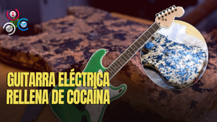 Incautan Guitarra Eléctrica Rellena De Cocaína En Operativo Contra El Narcotráfico