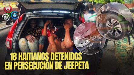 Accidente De Tránsito Durante Persecución A Vehículo Que Trasladaba Haitianos Indocumentados En Mao