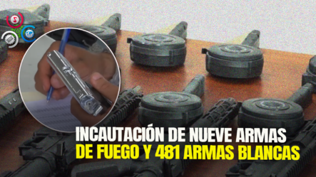 La Policía Incauta 481 Armas En Santo Domingo Norte