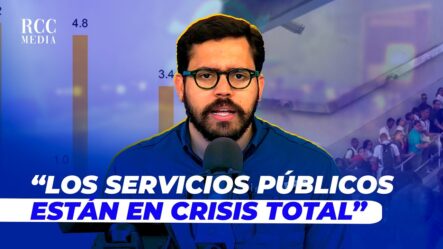 LOS SERVICIOS PÚBLICOS ESTÁN EN CRISIS TOTAL