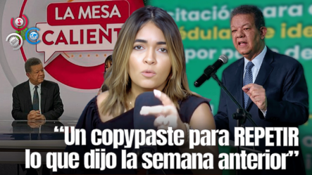 Nilda Alaniz Insta Al Expresidente Leonel Fernández A Suspender Por Un Tiempo Su Semanal