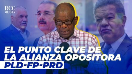 Julio Martínez Pozo: Revelaciones Sobre El Acuerdo De La Alianza Opositora PLD-FP-PRD