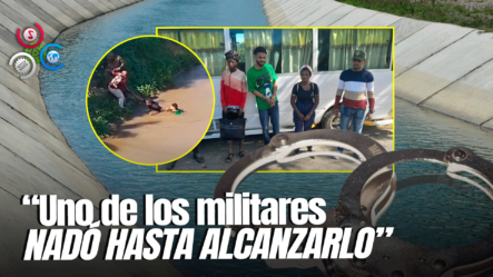 Detienen Chofer Que Se Lanzó A Canal De Riego Para Evitar Arresto En Montecristi