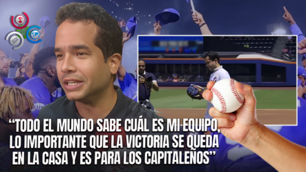 Omar Fernández Lanzará La Primera Bola En El Séptimo Partido De La Serie Final Entre Licey Y Escogido