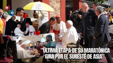 El Papa Francisco Llega A Singapur, Marcando Un Contraste Con La Pobreza De Papúa Nueva Guinea