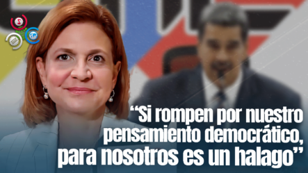 Raquel Peña Se Pronuncia Sobre La Suspensión De Relaciones Diplomáticas Con Venezuela