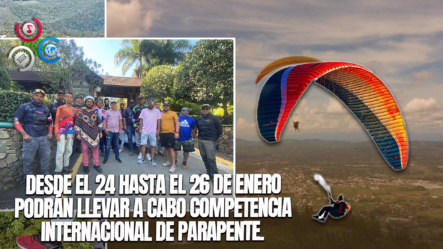 Grupo De Parapentistas Podrán Realizar Competencia Internacional En Jarabacoa Tras Llegar A Acuerdo