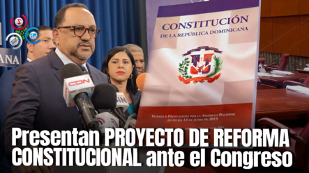 Poder Ejecutivo Deposita Su Proyecto De Reformas Constitucionales Ante La Cámara Alta