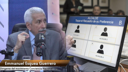  Entrevista A Emmanuel Esquea Guerrero, Dice Que El Voto Automatizado Nunca Debió De Utilizarse