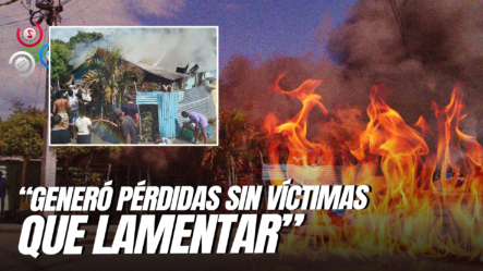 Incendio Consume Vivienda Y Afecta Otra En San Juan De La Maguana