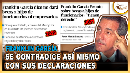 Franklin García Se Contradice Así Mismo Con Sus Declaraciones