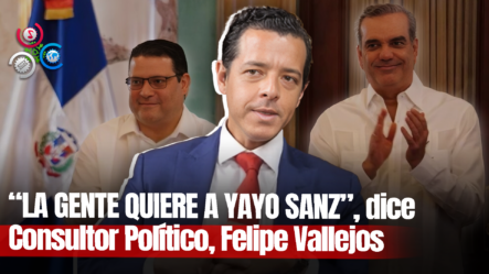 Consultor Político Afirma Que Yayo Sanz Es El Hombre De Mayor Confianza Del Presidente Para Sucederlo